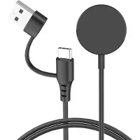 IMoshion Câble de charge pour Samsung Galaxy Watch USB-C et USB-A - 1 mètre
