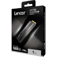 Lexar NM790 M.2 2280 PCIe Gen 4x4 NVMe SSD 1TB avec dissipateur thermique LNM790X001T-RN9NG