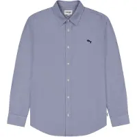 Wrangler 112350481 Long Sleeve Shirt Bleu M Homme
