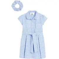 Next Robe bleu / blanc