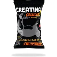 Nutrisport Cellular Creatine Powder Strawberry 500g Noir