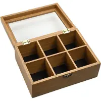 Kesper Teebox, Accessoires de thé, Marron