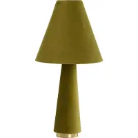 Light & Living - lampe de table - Devia - vert - textile - lampe d'ambiance - E27 - 1891576