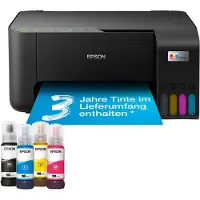 Epson EcoTank ET-2862, jet d'encre, couleur, 5760 x 1440 ppp, A4, impression directe, noir