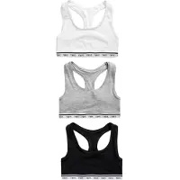 Next Soutien-gorge gris chiné / noir / blanc