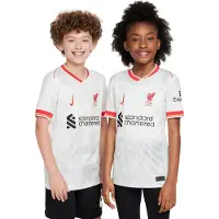 Nike Maillot de foot replica Dri-FIT Liverpool FC 2024/25 Stadium 3e tenue pour ado - Blanc | Taille L