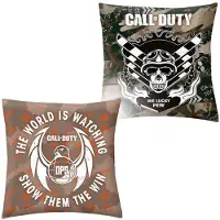 Call of Duty Coussin Call of Duty « The World is Watching » 40 x 40 cm (38.60 x 38 cm)