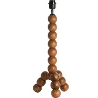 Light & Living Lampe de Table Veglio Prise Eu Marron 60 Cm