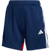 Adidas Pantalon de sport 'Tiro 25 Essentials' gentiane / rouge clair / blanc