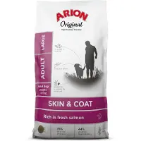 Arion Original Skin & Coat Adult Large Salmon Rice 12 kg