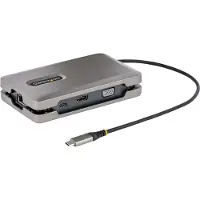 StarTech.com Dkm31c3hvcpd Docking Station Argenté