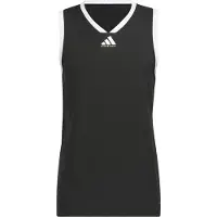 Adidas T-Shirt fonctionnel 'Crazy Lite' noir / blanc