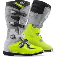 Gaerne GX-J Enfant Gris Jaune Bottes de Motocross Taille 41