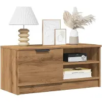 vidaXL Armoires TV 2 pcs. Chêne Artisan 80x35x36,5cm Matériau dérivé du bois