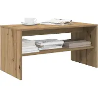 vidaXL Armoire TV Artisan-Chêne 80x40x40 cm Bois composite