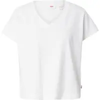 Levi's Boxy Short Sleeve V Neck T-shirt Blanc XS Femme