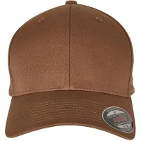 Hoedshop Casquette caramel / rouge / noir / blanc