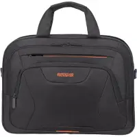 American Tourister sac à épaule bandoulière sac d'ordinateur portable pour ordinateur portable At Work Laptop Bag 15.6" Black / Orange noir