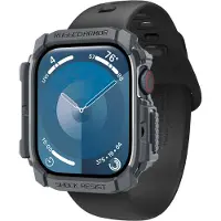 Spigen Coque Rugged Armor Apple Watch 10 / 11 - 46 mm - Dark Grey