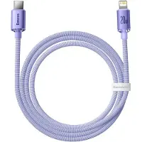 Baseus Câble CAJY000205 Lightning - USB-C PD 20W 480Mbps 1.2m - violet