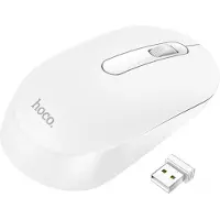 Hoco Souris d'ordinateur sans fil 2.4G 1200 dpi GM14 blanche