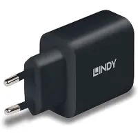 Lindy Chargeur USB type C GaN Charger 65W, noir