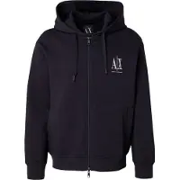 Armani Exchange Veste de survêtement marine / blanc