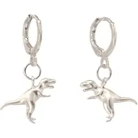 Fräulein Wunder Boucles d'oreilles 'T-Rex' argent