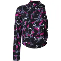 Pepe Jeans T-shirt 'Aria' gris / rose foncé / noir