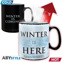 Game Of Thrones Abystyle Game Of Thrones - Mug Heat Change - 460 Ml - Winter Is Here