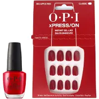 OPI xPRESS/ON Faux ongles Big Apple Red 30 pcs