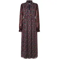 Pepe Jeans pour femme. PL953602 Robe Kimberly marine (XS), Casuel, Polyester, Manche longue