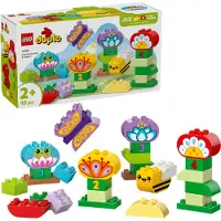 LEGO Duplo Garden And Creative Flowers Construction Game 45 Pieces Multicolore Enfants