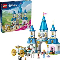 LEGO DISNEY PRINCESS 43275 Le château et la calèche de Cendrillon