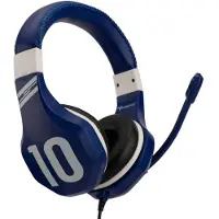 Subsonic Casque de jeu Football Bleu (Filaire), Casque gaming, Blanc