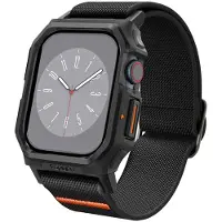 Spigen Lite Fit Pro Case + Bracelet pour l'Apple Watch Series 10 / 11 - 42 mm - Noir Mat