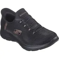 SKECHERS Baskets basses 'Summits - Key Pace' noir