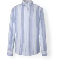 Hackett Chemise à Manches Longues Linen Multi Stripe