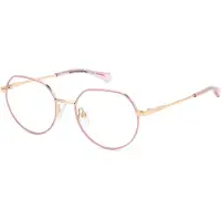 Polaroid Kids Lunettes de Vue PLD D839 49/17/130 Gold pink Metal frames JUNIOR PLD D839