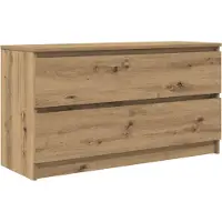 vidaXL Armoire TV Artisan-Chêne 100x35x54 cm Bois composite