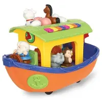 Happy Baby Noas Ark Aktivitetslegetøj med Lyd og Musik (L'Arche de Noé en musique) (Allemand)