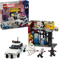 LEGO Marvel 76311 Spider-Verse : Miles Morales contre La Tache - Jeu pour garçon dès 9 ans