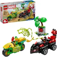LEGO Spidey Et Ses Incroyables Amis 11198 Poursuite En Dino-Véhicules De Spin Et Electro