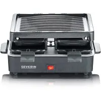 Severin RG2370 RG 2370 Raclette avec 4 poêlons