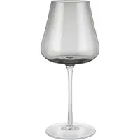 Blomus Ensemble de 2 verres à vin blanc , modèle Belo, couleur fumée, verre, capacité de 400 ml, référence 64280