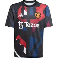 Adidas Manchester United 24/25 Pre Match Junior Short Sleeve T-shirt Multicolore 13-14 Years Garçon