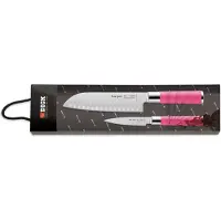 F. Dick Pink Spirit Messer Set Officemesser Santoku Küchenmesser Griff pink