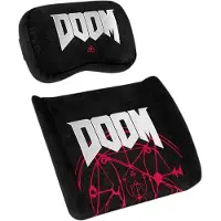 Noblechairs Memory Foam Doom Edition Gaming Chair Pillow Rouge