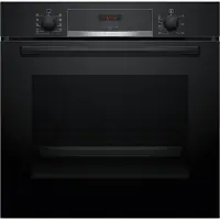Bosch Four encastrable HBA534EB3 71 litres noir Hydrolyse Fonction pizza Elément coulissant télescopique