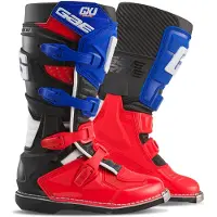 Gaerne GX-J Enfant Bleu Blanc Rouge Bottes de Motocross Taille 34
